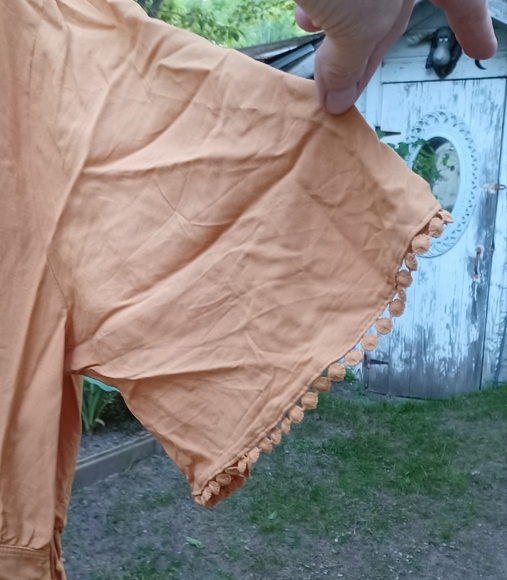 Peasant Maxi Dress - Picture 4 of 10